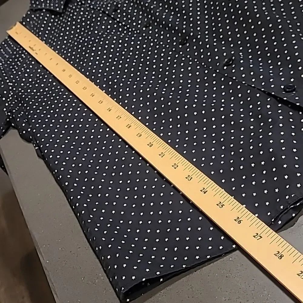 H&M sz M button front with collar - Picture 7 of 9